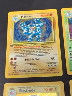 Vintage Rare Holo Pokemon Card Lot WOTC 1999 Nidoking & Nidoqueen PLEASE READ - Image 2