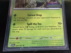 Sinistcha - (Prerelease) 022/167 Sv: Scarlet & Violet Promo Cards Holo - Image 4