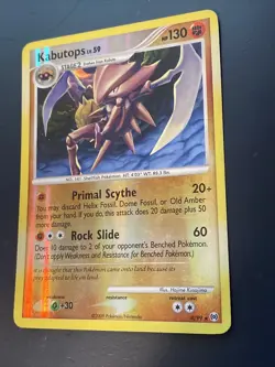 Kabutops Lv.59 4/99 Reverse Holo Rare Platinum Arceus 2009 Pokemon Card LP - Image 2