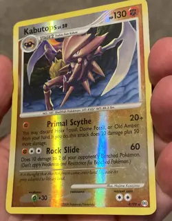 Kabutops Lv.59 4/99 Reverse Holo Rare Platinum Arceus 2009 Pokemon Card LP - Image 5