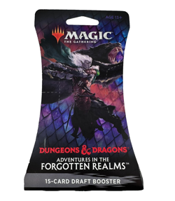 Magic The Gathering Dungeons & Dragons Forgotten Realms 15 Card Booster Pack - Image 1