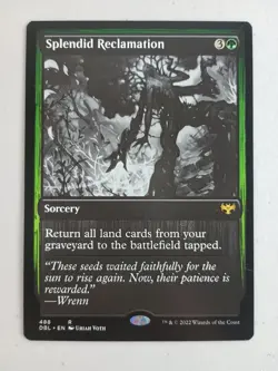 Magic The Gathering Splendid Reclamation NM MTG 488 - Image 1