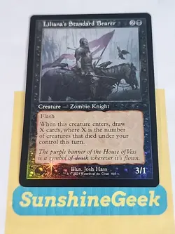 Liliana's Standard Bearer (Retro Frame) Secret Lair Drop Foil - Image 1
