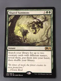 Shared Summons X1 M20 Core 2020 NM Condition See Pics Front Back - Image 1