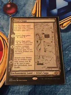 Urza’s Saga Showcase Foil Modern Horizons 2 CRIMPED Mtg - Image 1