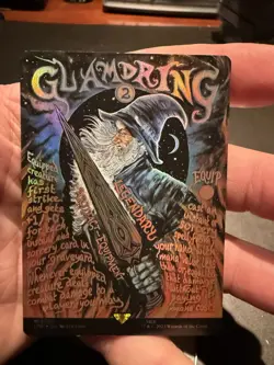 Glamdring (Borderless Poster Foil) Lord of the Rings 747 NM - Image 1