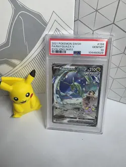 Pokemon Rayquaza V Evolving Skies Full Alt Art #194 PSA 10 Gem Mint - Image 1