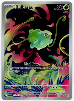 Pokemon - Mega Evolution Bulbasaur IR 133/132 - PSA 10 contender - MINT - Image 1