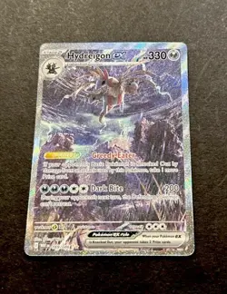 2025 POKEMON SCARLET & VIOLET WHITE FLARE HYDREIGON EX SPECIAL ILLUSTRATION RARE - Image 1