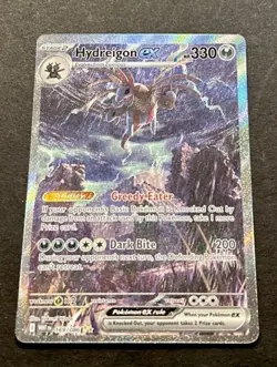 2025 POKEMON SCARLET & VIOLET WHITE FLARE HYDREIGON EX SPECIAL ILLUSTRATION RARE - Image 2