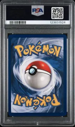 1999 POKEMON FOSSIL #20 GENGAR PSA 8 - Image 2