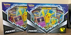 [FUSION STRIKE - LOT OF 2] Pokemon TCG Pikachu V Box Factory Sealed New Rare - Image 1