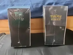Pokemon Twilight Masquerade & Surging Sparks ETBs Lot Of 2 New Factory Sealed - Image 2