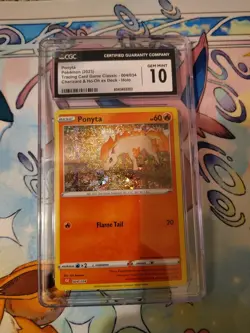 Pokemon TCG Ponyta Classic Deck CGC 10 Pristine Holo Charizard Ho-Oh EX - Image 1