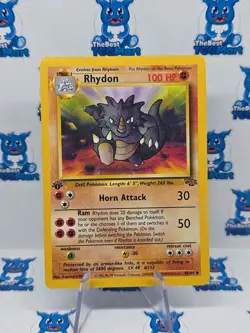 Pokemon - Rhydon - Jungle 45/64 1st Edition - Pokemon MP - Image 1