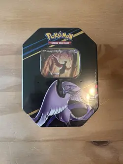 Pokemon TCG: Crown Zenith Galarian Articuno in tin, 4 Booster Packs, new - Image 1