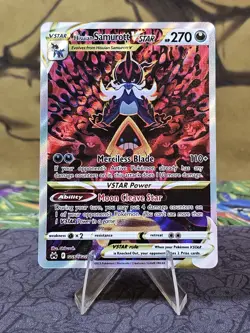 Pokemon Hisuian Samurott VSTAR GG52/GG70 CRZ Crown Zenith Galarian Gallery NM - Image 1