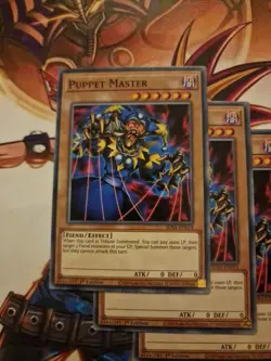 SDSA-EN014 X3 Puppet Master Common 1st Edition YuGiOh Card Playset - Image 2