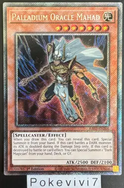 Carte YU-GI-OH! PALLADIUM ORACLE MAHAD RA03-EN266 PSR NEUF - Image 1