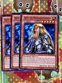 Yugioh Freed The Matchless General BP01-EN123 Starfoil Playset - Image 1