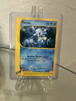 Pokemon TCG Horsea Aquapolis 84/147 Regular Common Card, Vintage WOTC LP - Image 1