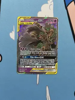 Trevenant & Dusknoir GX Tag Team Pokemon Card Promo SM217 Pokemon Authentic - Image 1