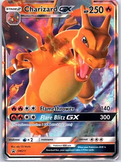 Charizard GX SM211 SM Promos - Pokemon Card - NM - Image 1