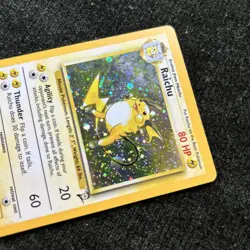 Pokemon TCG Base Set 2 Raichu Holo Unlimited Rare Card 16/130 - Image 3