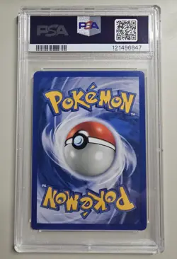 Pokemon 2000 Base Set 2 #8 Hitmonchan Holo Card PSA 6 - Image 2