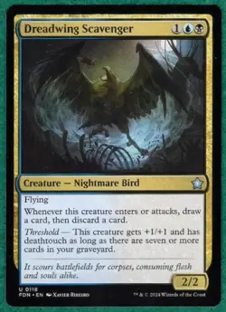 Dreadwing Scavenger - Foundations FDN #0118 - Magic: The Gathering MTG Card - Image 1