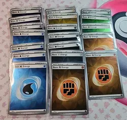 Pokemon TCG Holo Energy Lot - 19 Cards From Prismatic Evolutions - Image 1