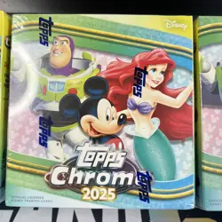 Topps Disney Chrome 2025 Mega Box - Trading Cards Collectible Set - Image 1
