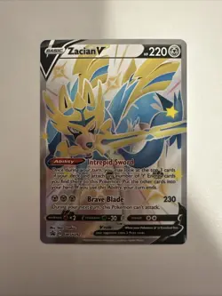 Zacian V (Shiny) SWSH292 SWSH: Sword & Shield Promo Cards Holo - Image 1