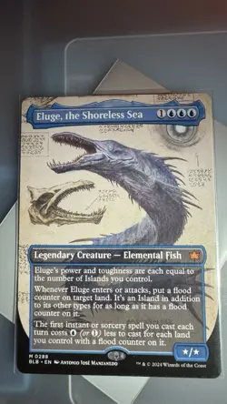 Eluge, the Shoreless Sea (Borderless) Bloomburrow Regular - Image 1