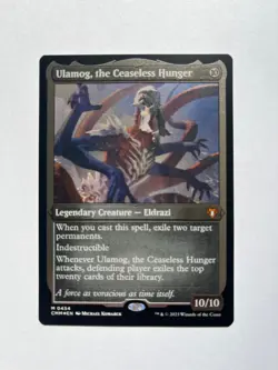 Ulamog, the Ceaseless Hunger (Foil Etched) Commander Masters Foil🔥HOT🔥 - Image 1