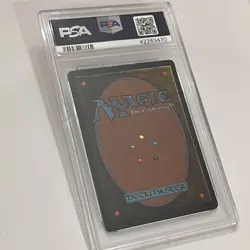 Magic the Gathering Ariabian Nights Oubliette (Dark) PSA 8 TCG - Image 5