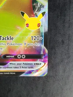 2021 Pokemon 25th Anniversary Pikachu VMAX SWSH062 Promo - Mint, Black Star Holo - Image 5