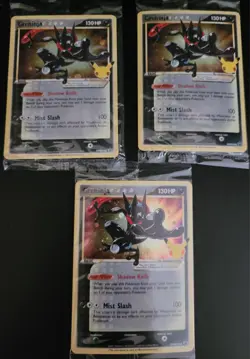 2021 Pokemon Celebrations Greninja Gold Star Promo SWSH144 - Sealed - Swirl - Image 2