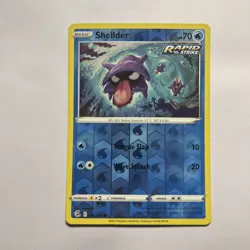 Reverse Holo Shellder 050/264 Common Fusion Strike Pokemon TCG - Image 1