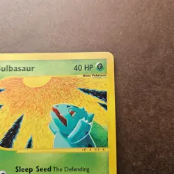 Bulbasaur 95/165 Pokemon Expedition Base Set Regular Card - LP - Image 3