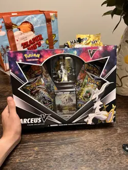 Pokemon TCG Arceus V Figure Collection Box Sealed New - Image 1