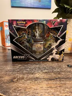 Pokemon TCG Arceus V Figure Collection Box Sealed New - Image 3