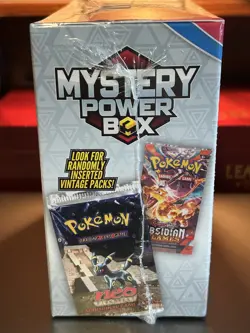 Pokemon Mystery Power Box Chase Pack Seeded 1:10 (5 Booster Packs) NEW SEALED - Image 3