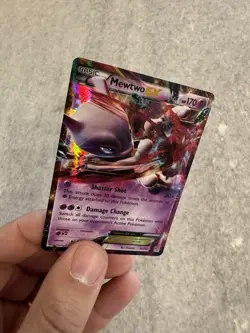 Pokemon TCG Mewtwo EX Holo XY Ultra Rare Breakthrough 62/162 - Image 3