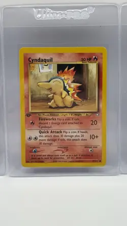 Pokemon 1st Edition Johto Starters Lot Neo Genesis Chikorita,Cyndaquil,Totodile - Image 3