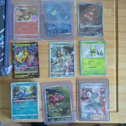Non English Pokemon TCG Bundle Includes Comic Art Slab - Image 1