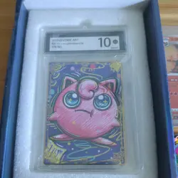 Non English Pokemon TCG Bundle Includes Comic Art Slab - Image 3
