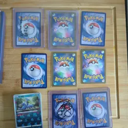 Non English Pokemon TCG Bundle Includes Comic Art Slab - Image 4
