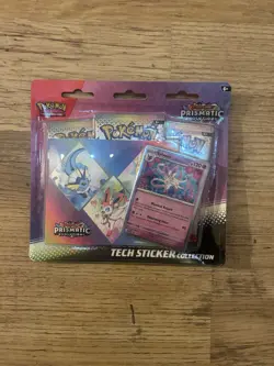 Pokemon TCG: Scarlet & Violet - Prismatic Evolutions Tech Sticker Collection - Image 1