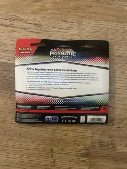 Pokemon TCG: Scarlet & Violet - Prismatic Evolutions Tech Sticker Collection - Image 2